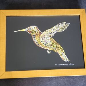 Hummingbird Giclee Print Signed By Catarina 2017